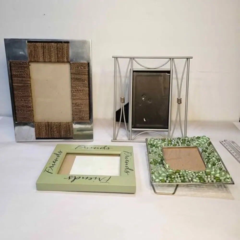 Assorted Decorative Photo Frame Set of 4